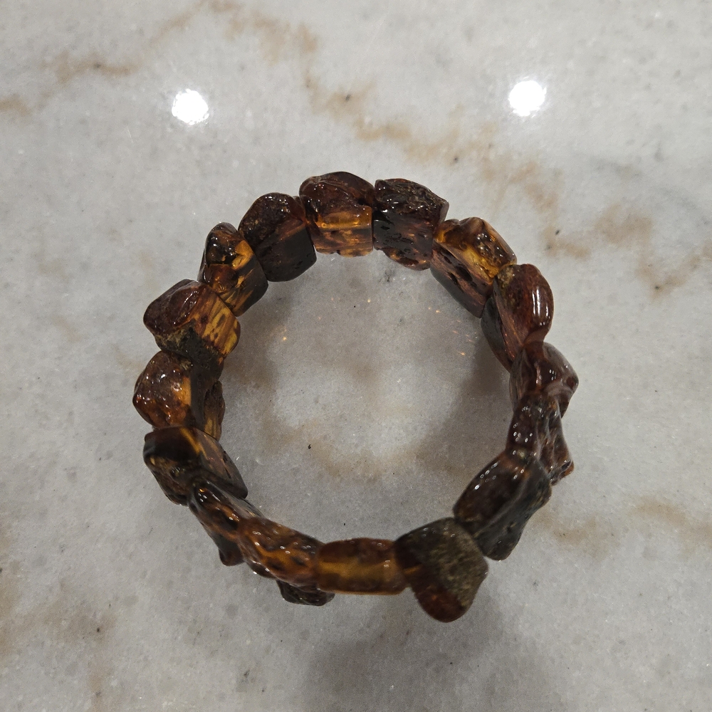 Amber Stone Bracelet